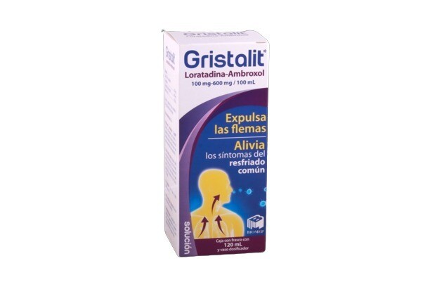 GRISTALIT 100-600 MG/100 ML SOL 120 ML