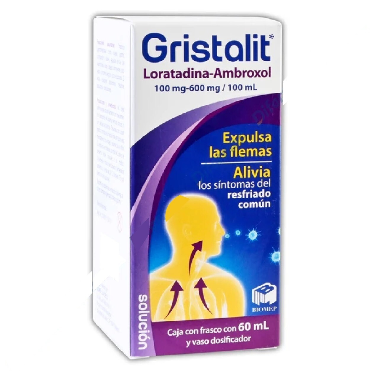 GRISTALIT 100-600 MG/100 ML SOL 60 ML