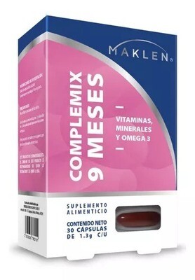 COMPLEMIX 9 MESES 1.3 G 30 CAP
