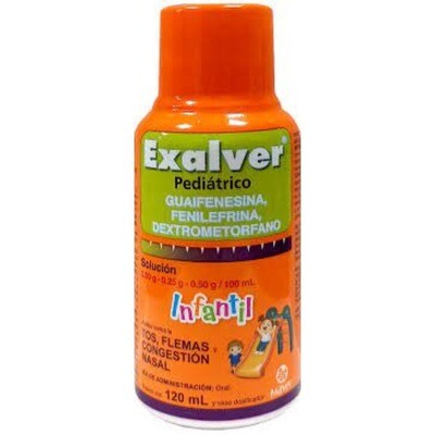 EXALVER PEDIATRICO INFANTIL SUSP 120 ML