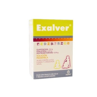 EXALVER PEDIATRICO 5.0/0.25/0.50G GOT 30 ML