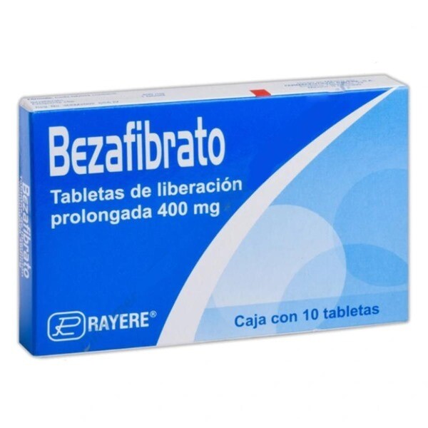 BEZAFIBRATO 400 MG 10 TAB L.P. RAYERE