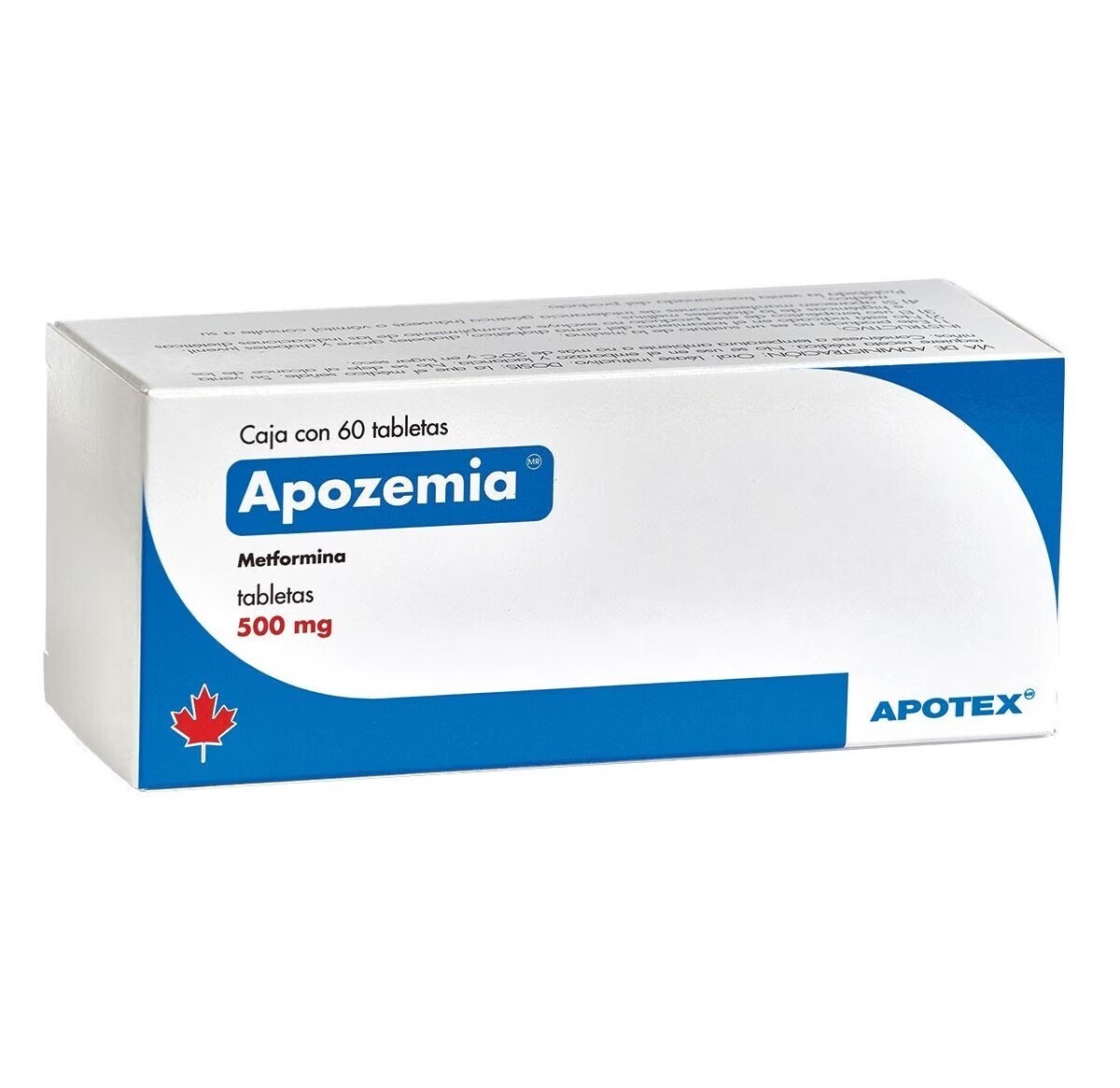 APOZEMIA 500 MG 60 TAB