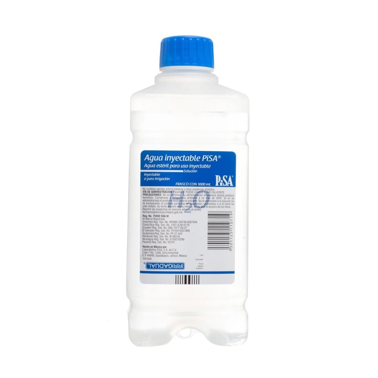 AGUA INYECTABLE LTO BOT PISA