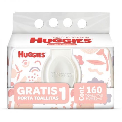 TOALLITAS HÚMEDAS DUOPACK 160 PIEZAS CUIDADO H HUGGIES
