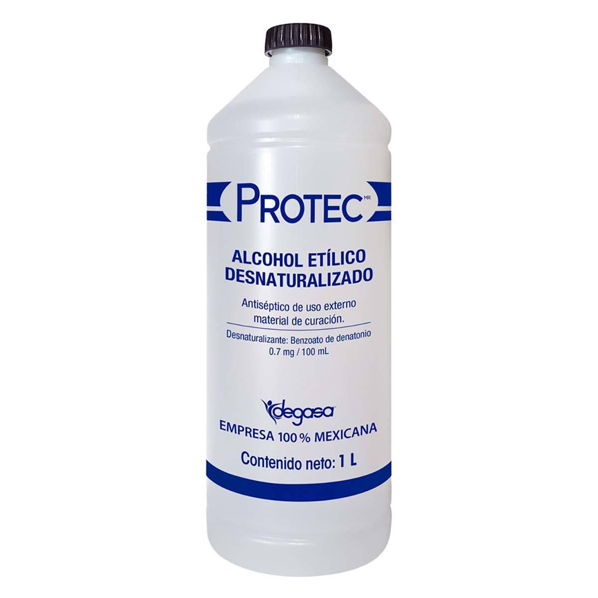 ALCOHOL ETILICO DESNATURALIZADO 70° FCO L PROTEC