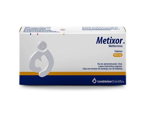 METIXOR 850 MG 30 TAB