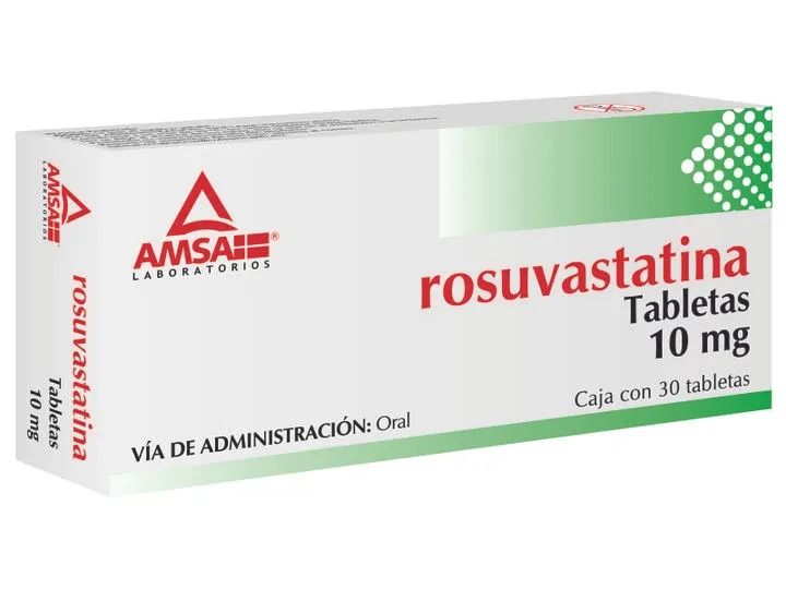 ROSUVASTATINA 10 MG 30 TAB AMSA