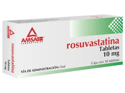 ROSUVASTATINA 10 MG 30 TAB AMSA