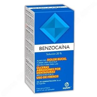 BENZOCAINA SOL BUCAL 20% FCO 9.7 ML MAVER