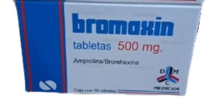 BROMAXIN 500/8 MG 10 TAB