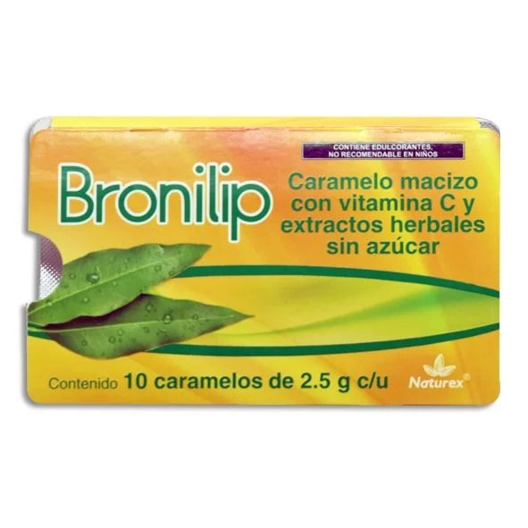 BRONILIP 2.5 G 10 CARAMELOS