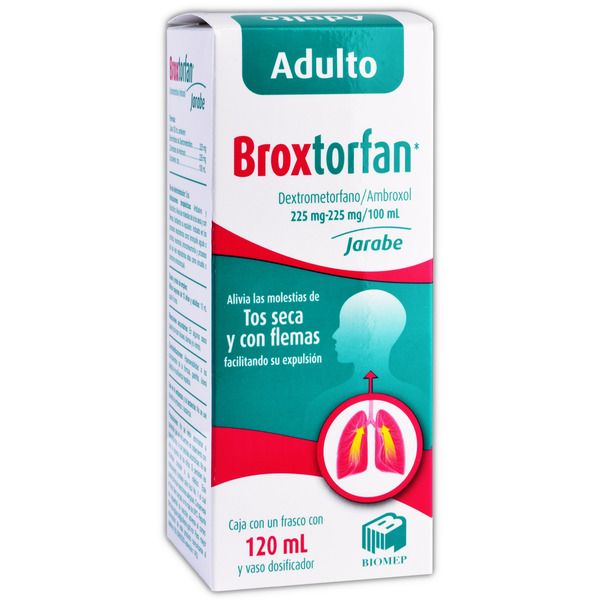 BROXTORFAN AD 225/225 MG SOL 150 ML