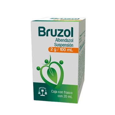 BRUZOL 2 G/100 ML SUSP 20 ML