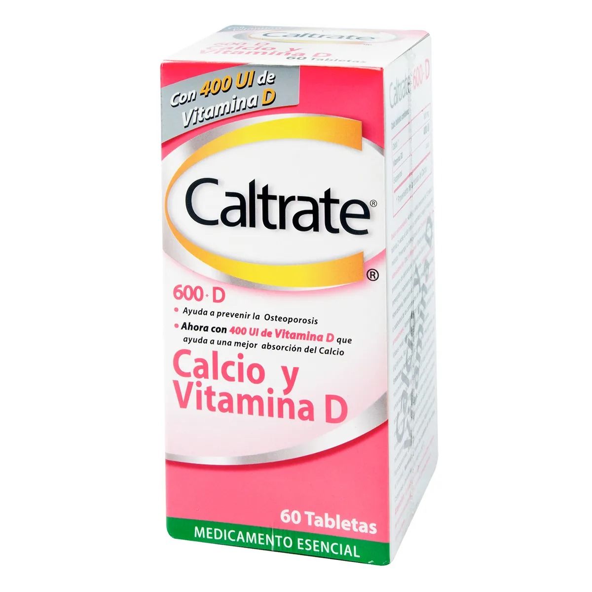 CALTRATE 600+D 60 TAB