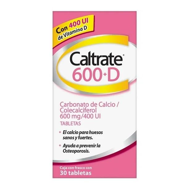 CALTRATE 600+D 30 TAB