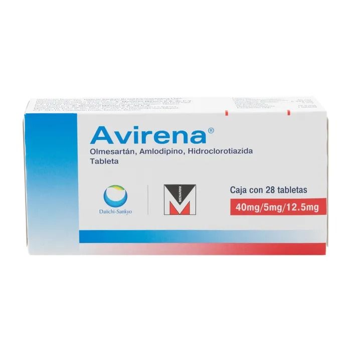 AVIRENA 40/5/12.5 MG 28 TAB