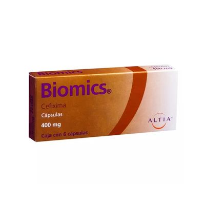 BIOMICS 400 MG 6 CAP