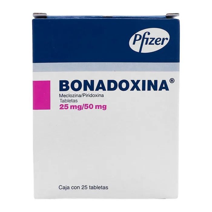 BONADOXINA 25/50 MG 25 TAB