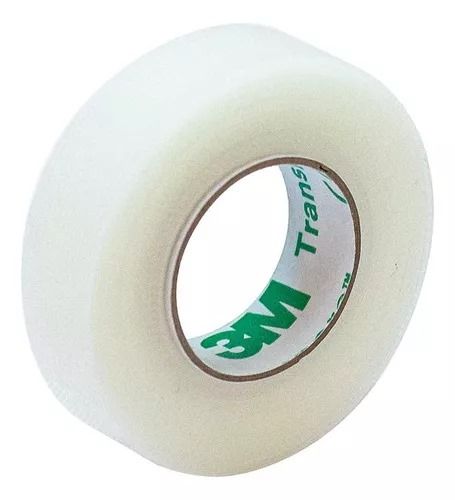 CINTA TRANSPORE 1/2&quot; 1.25CMX9.1M PZA 3M