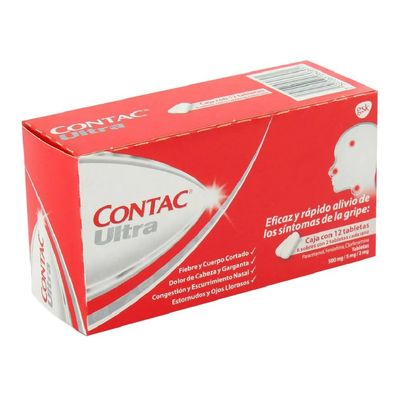 CONTAC ULTRA 500/5/2 MG 12 TAB (6 SOB 2 TAB)