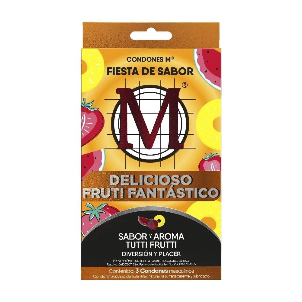 CONDONES M FRUTIFANTASTICO 3 CONDONES