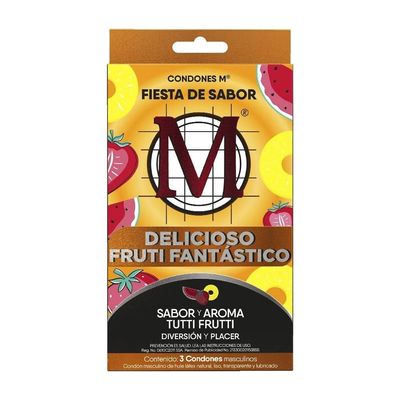 CONDONES M FRUTIFANTASTICO 3 CONDONES