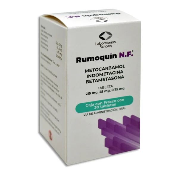 RUMOQUIN N.F. 215/25/0.75 MG 30 TAB