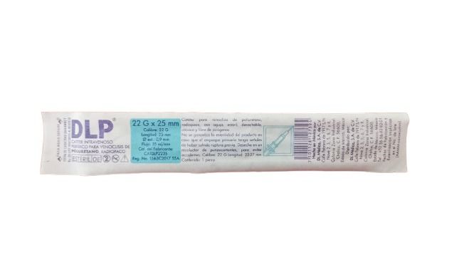 CATETER IV RADIOPACO 22GX1\&quot;(25MM) AZUL PZA DL
