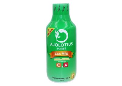 AJOLOTIUS JARABE MIEL JBE 250 ML