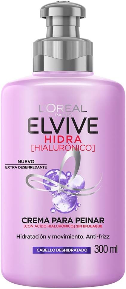 CREMA PARA PEINAR ELVIVE HIDRA HIALURONICO FCO 300 ML