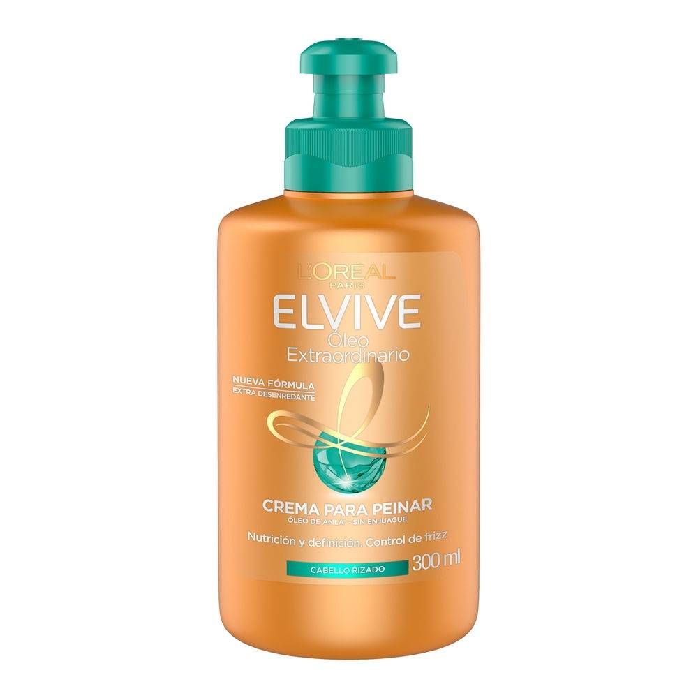 CREMA PARA PEINAR ELVIVE OLEO EXTRAORDINARIO CURLS FCO 300 ML