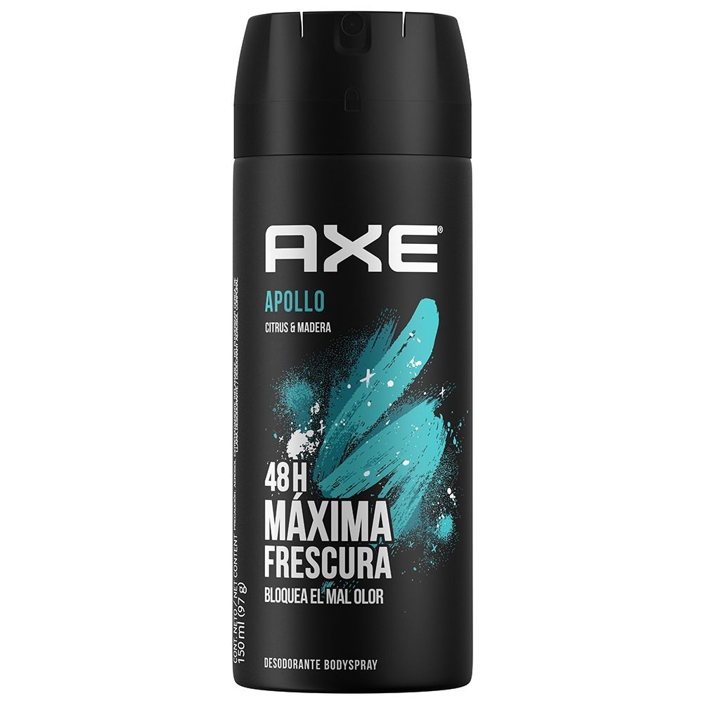 DESODORANTE APOLLO 48 H AXE AEROSOL HOMBRE 97 G