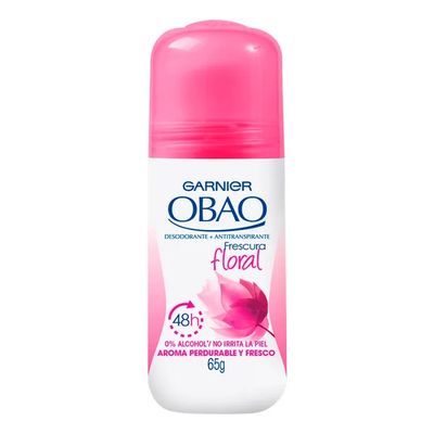DESODORANTE FLORAL ROLL ON MUJER 65 G OBAO