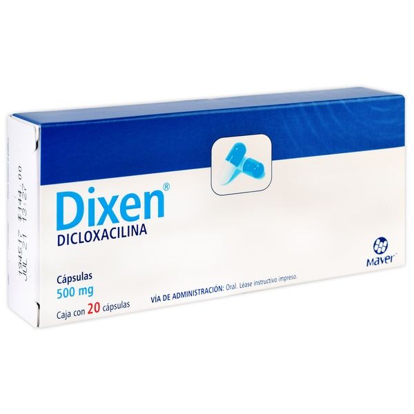 DIXEN 500 MG 20 CAP