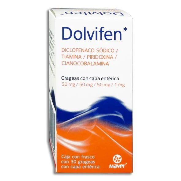 DOLVIFEN 50/50/50/1 MG 30 TAB