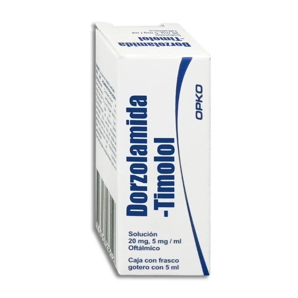 DORZOLAMIDA, TIMOLOL 20/5 MG/ML SOL 5 ML OFT OPKO