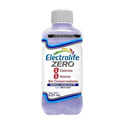 ELECTROLIFE ZERO MORA AZUL  FCO 625 ML