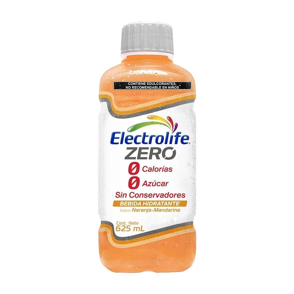 ELECTROLIFE ZERO NARANJA-MANDARINA  FCO 625 ML
