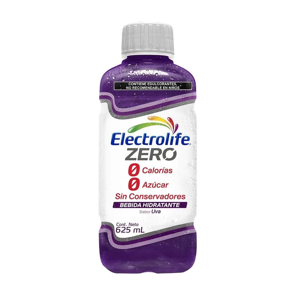 ELECTROLIFE ZERO UVA FCO 625 ML