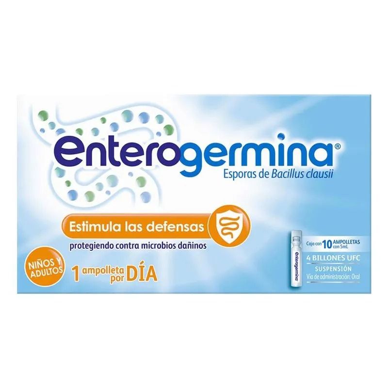 ENTEROGERMINA SUSP 4 BILLONES 10 AMP