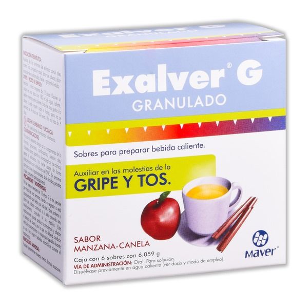 EXALVER G 650/20/10/4 MG 6 SOBRES