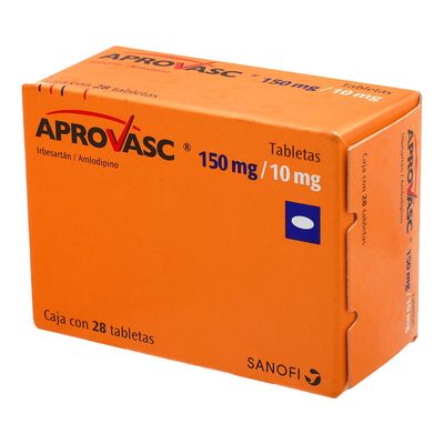 APROVASC 150/10 MG 28 TAB