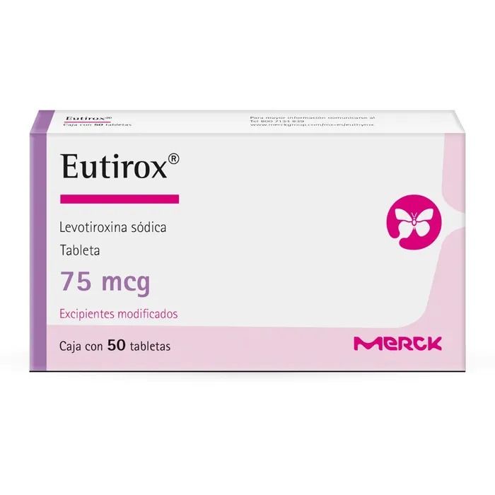 EUTIROX 75 MCG 50 TAB