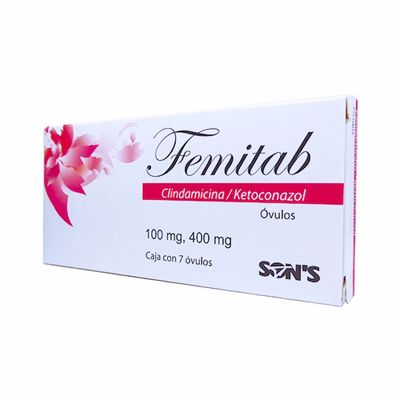 FEMITAB 100/400 MG 7 OV