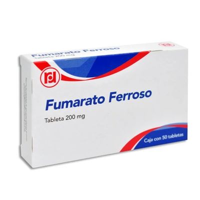 FUMARATO FERROSO 200 MG 50 TAB RANDALL