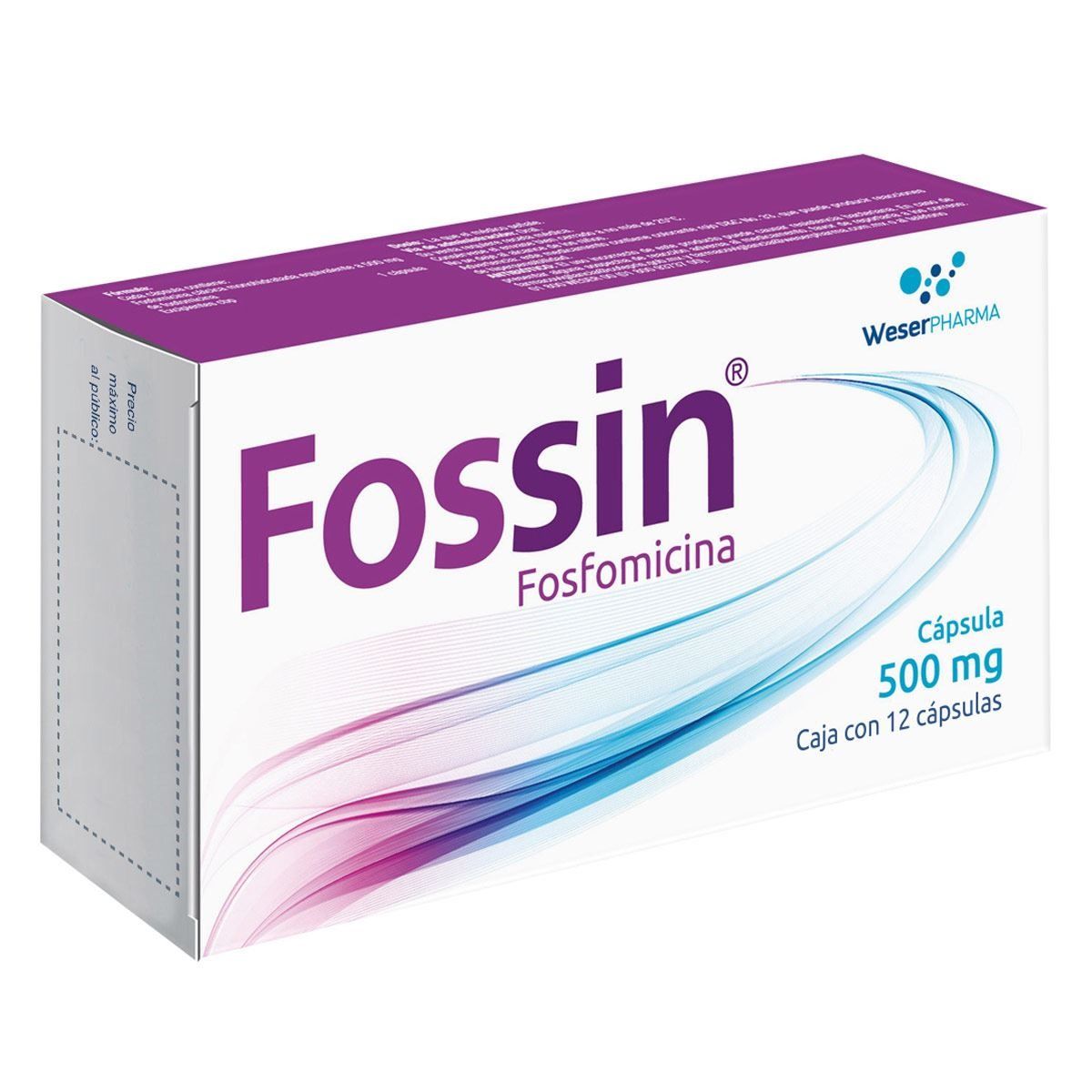 FOSSIN 500 MG 12 CAP