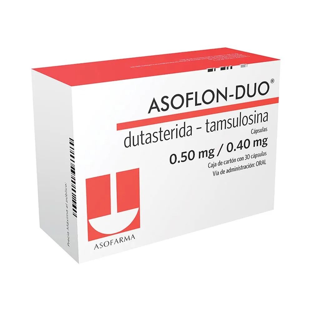ASOFLON-DUO 0.50/0.40 MG 30 CAP