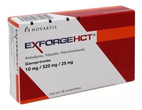 EXFORGE HCT 10/320/25 MG 28 COMPR