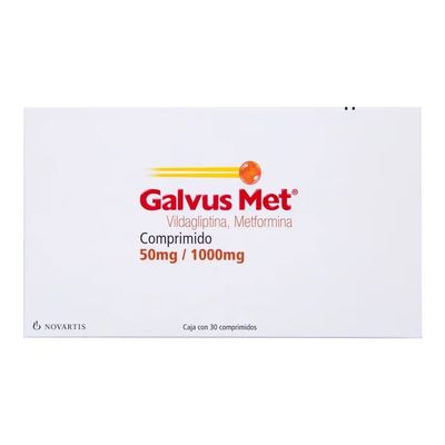GALVUS MET 50/1000 MG 30 TAB
